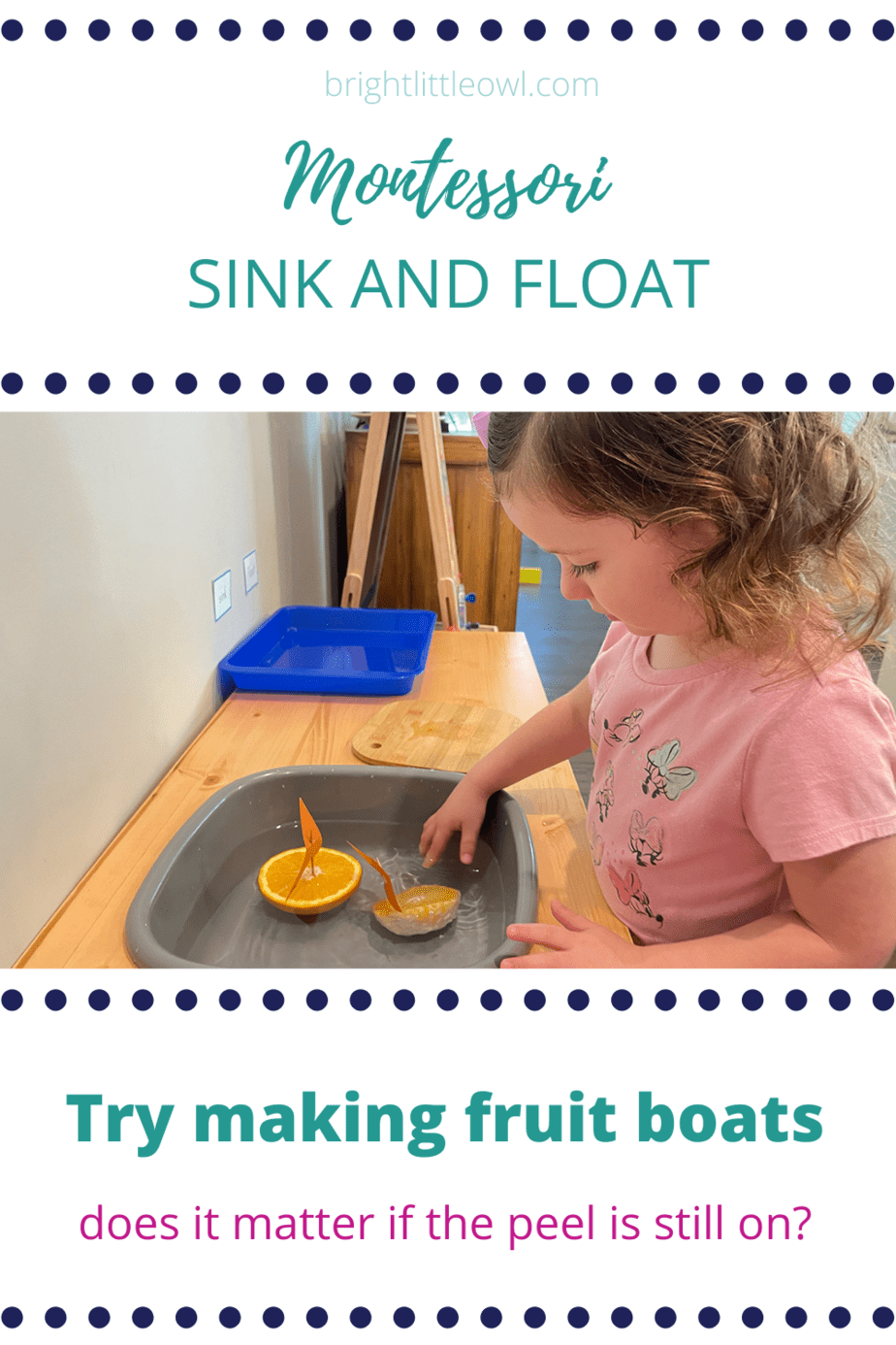 Set Up an Easy Sink and Float Activity and Try This New Idea