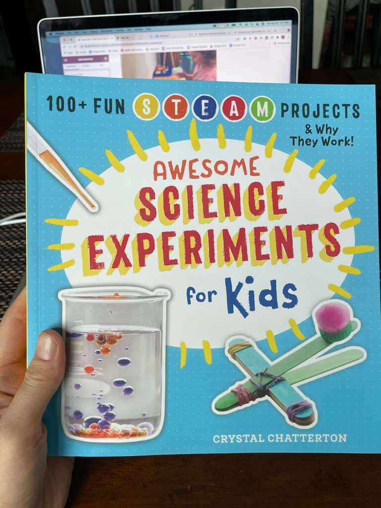 science experiments for kids book, sink and float