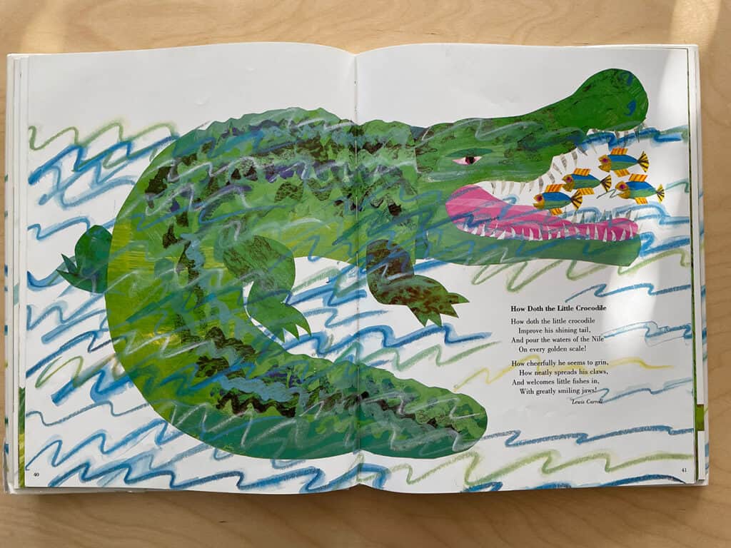 poetry for children, Montessori, book list, preschool, Animals Animals