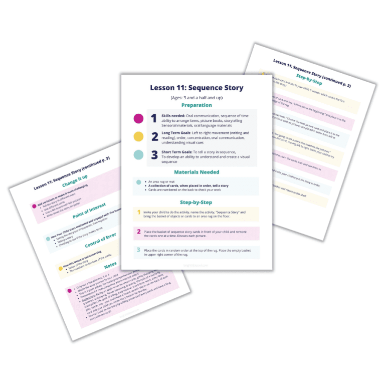 Sequence Story: A Great Visual Activity for Comprehension