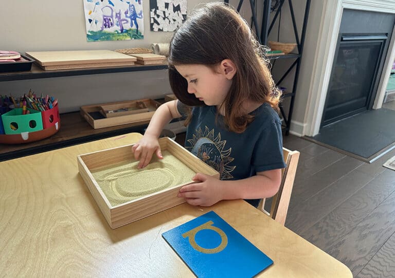 Your Child Will Love the Sand Tray For Hands-On Writing