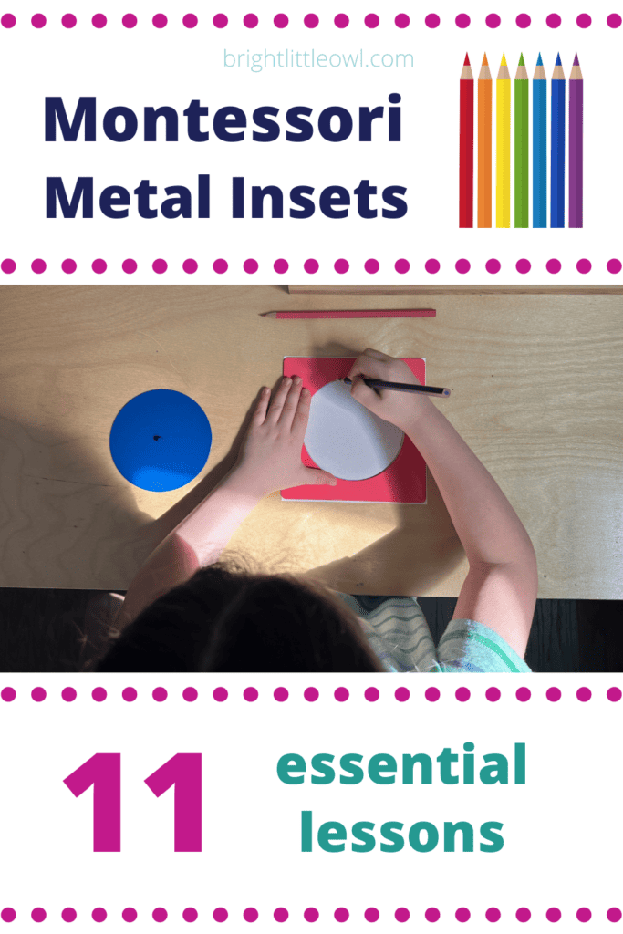 montessori metal insets pin