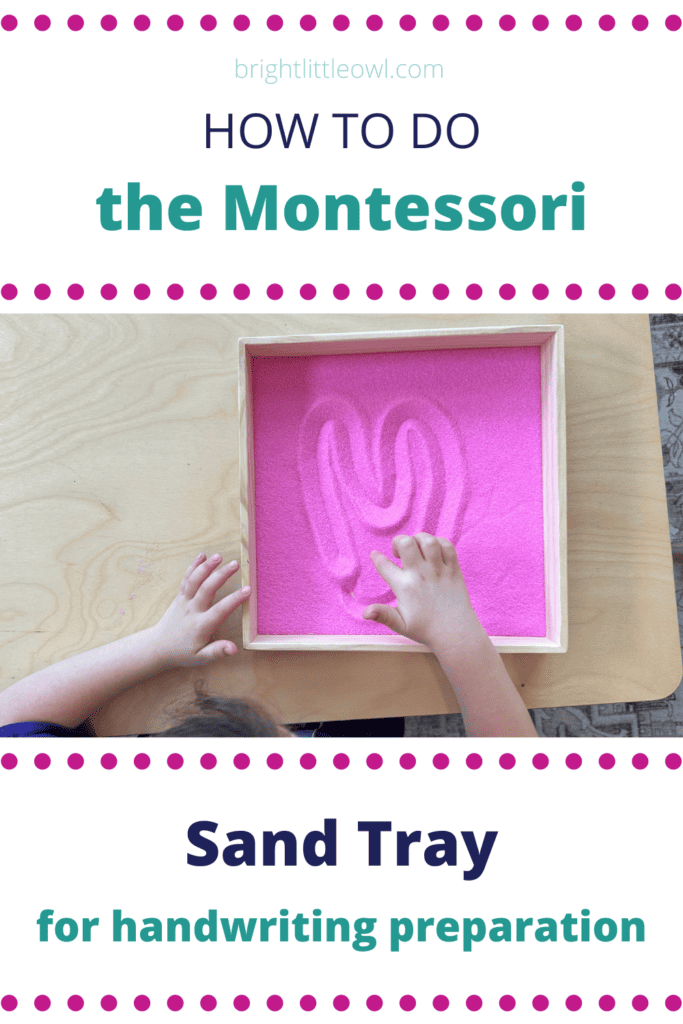 sand tray pin